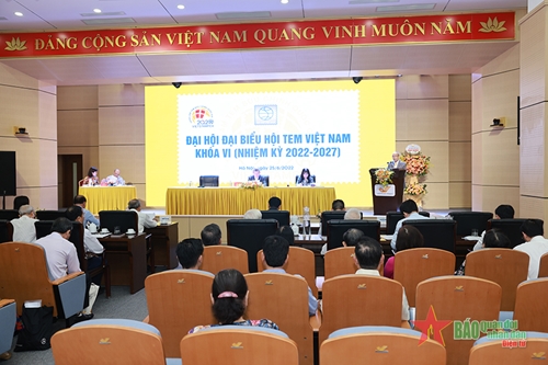 Hội Tem Việt Nam tổ chức thành công Đại hội đại biểu Hội Tem nhiệm kỳ 2022-2027